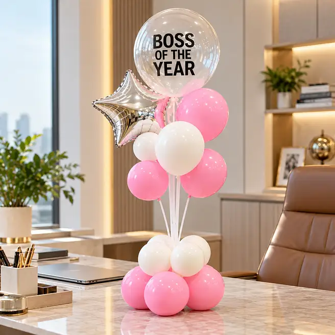 Boss Of The Year Balloon Bouquet