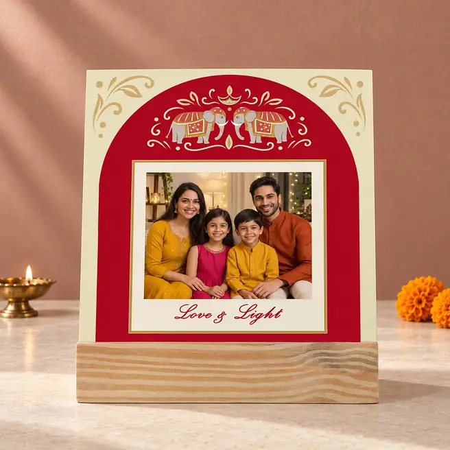 Love And Light Tabletop Photo Frame