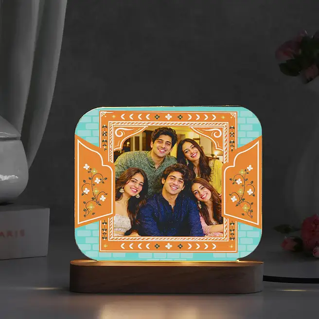 Desi Celebrations Personalised LED Frame
