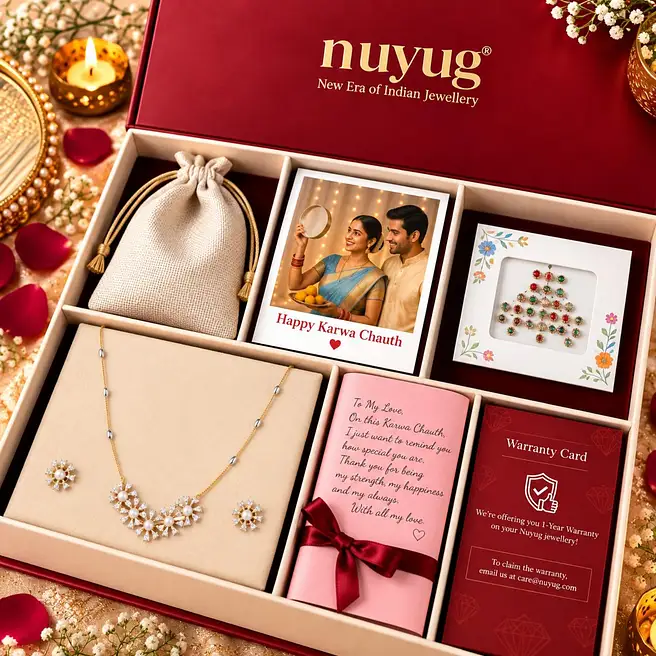 Nuyug Sholah Shringar Mini Karwachauth Jewellery Hamper