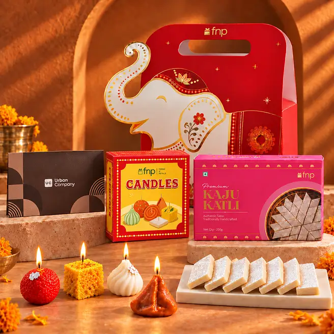 Diwali Sweets N Spa Hamper by Urban Company x FNP