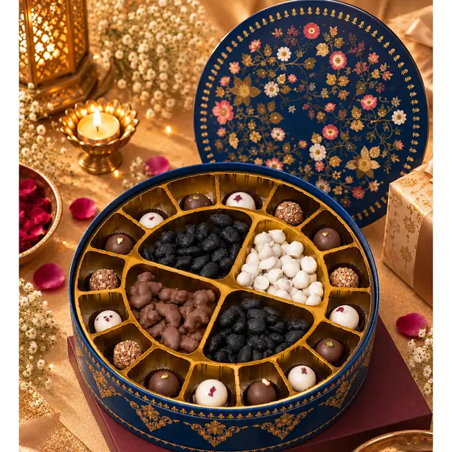 Diwali Luxury Chocolates & Nutties Hamper