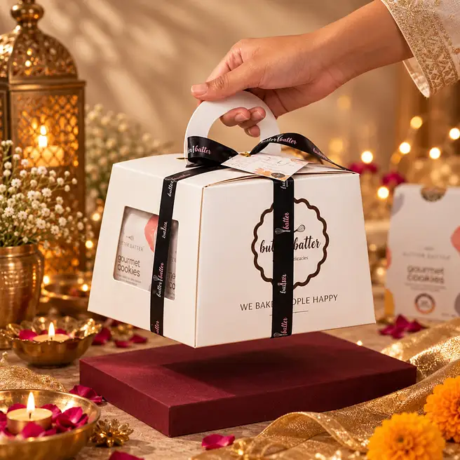 Diwali Fantastic 4 Cookies Hamper
