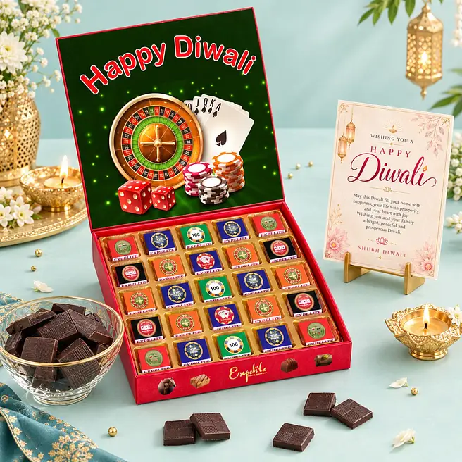 Diwali Casino Chocolate Celebration Box