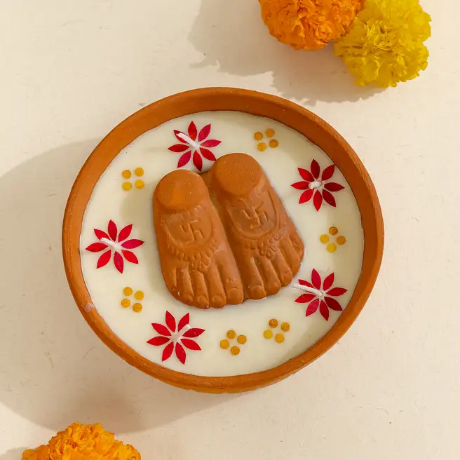 Diwali Lakshmi Charan Plantable Diya