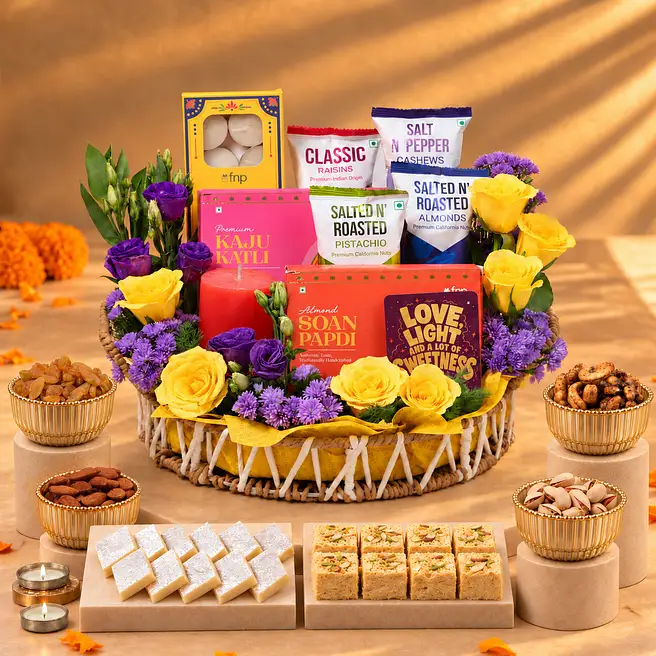 Shubh Diwali N Dry Fruit Celebration Hamper