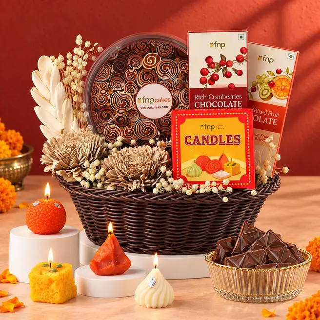 Diwali Chocolate n Cake Celebration Hamper