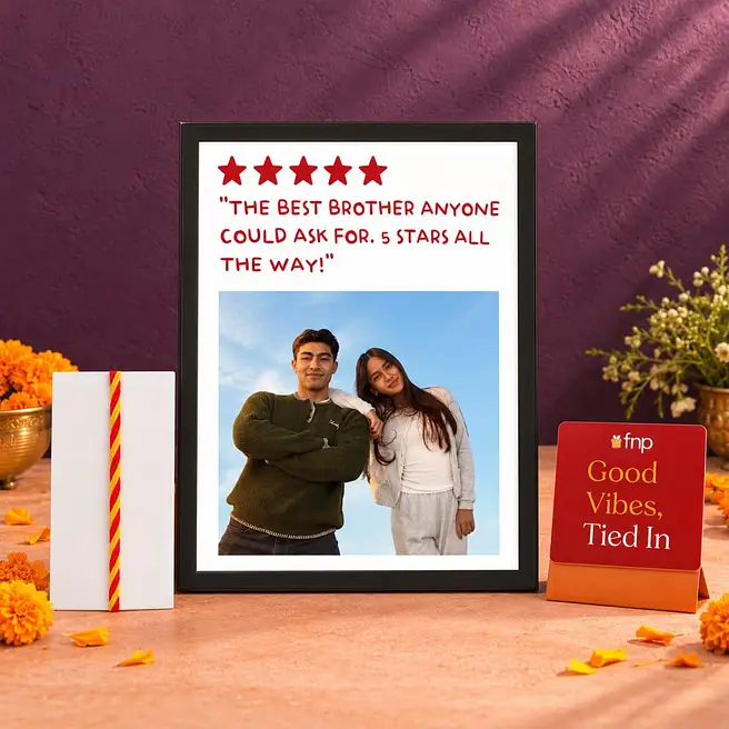 Bhai Dooj Framed Memory Surprise