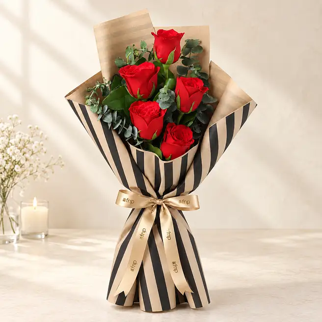 The Classic Red Rose Delight