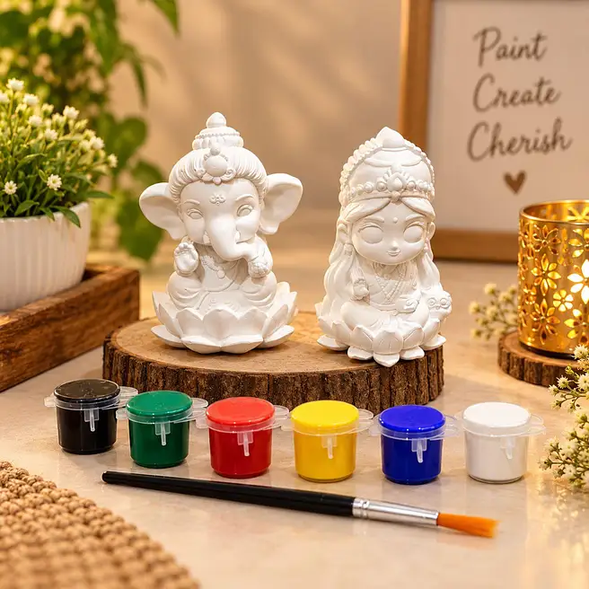 DIY Ganesha & Lakshmi Painting Kit