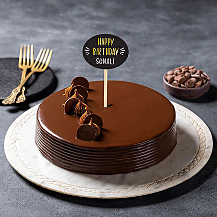 Choco Truffle Eggless Birthday Cake500 g