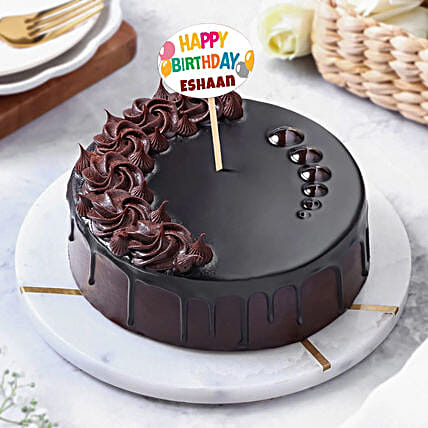 Truffle Temptation Eggless Birthday Cake500 g