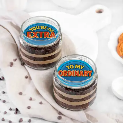 Eggless Chocolate Jar Cake Duo for Bestie-picture-37
