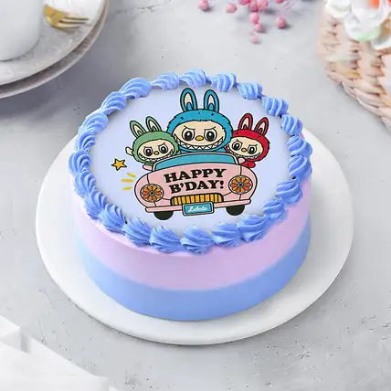 Friendship Day Labubu Eggless Chocolate Cake 250 g-picture-12