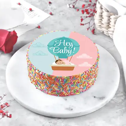 Baby Shower Eggless Chocolate Bento Cake-picture-26