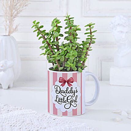 Daughters Day Jade Plant in Mug-picture-14