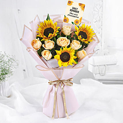 Thinking of You Peach Glow Bouquet