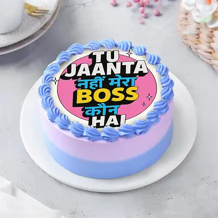 Boss Vibes Chocolate Cream Bento Cake-picture-14