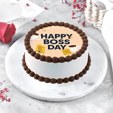 Happy Boss Day Chocolate Bento Cake-picture-37