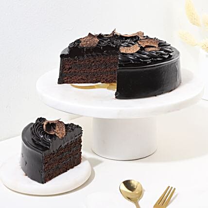 Velvety Sugar Free Truffle Cake