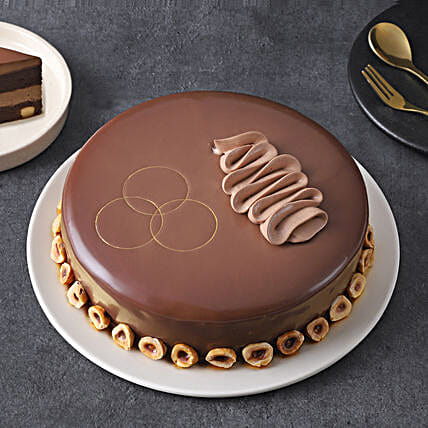 Hazelnut Mousse Cake