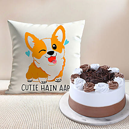 Black Forest Cake N Cosy Cushion Duo