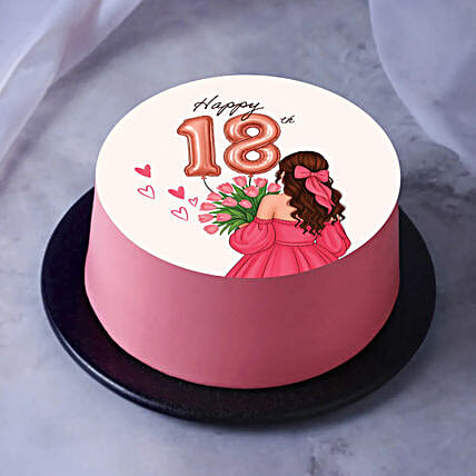 Sweet Eighteen Chocolate Bento Cake