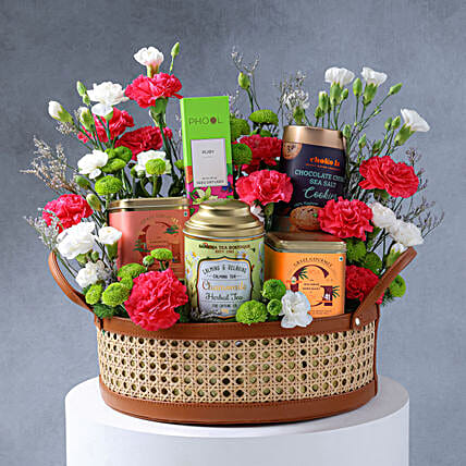 Bloom N Brew Fragrant Luxe Basket