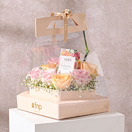 Peach N Avalanche Rose Perfume Ensemble