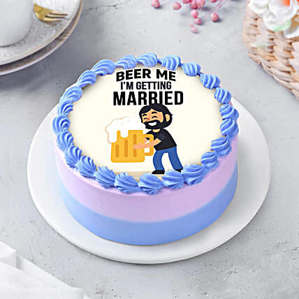 Bachelor Bash Chocolate Bento Cake