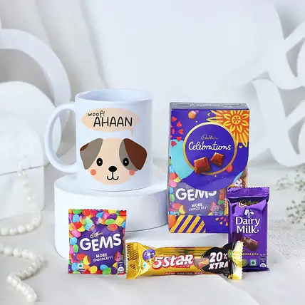 Chocolate N Name Mug Gift for Kids-image-42