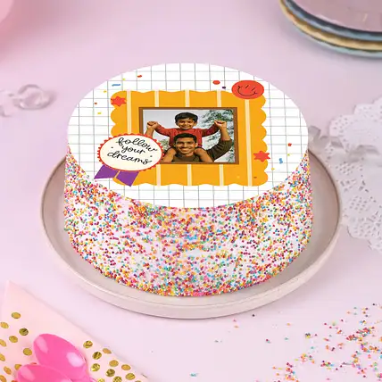 Childrens Day Choco Photo Cake-picture-35