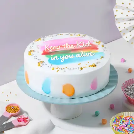 Childrens Day Pineapple Cream Cake-picture-16