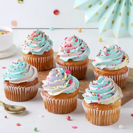 Colour Burst Cupcake for Kids-picture-22