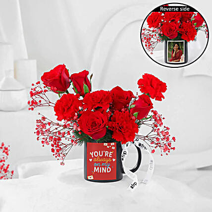 Miss You Scarlet Bloom Mug Gift