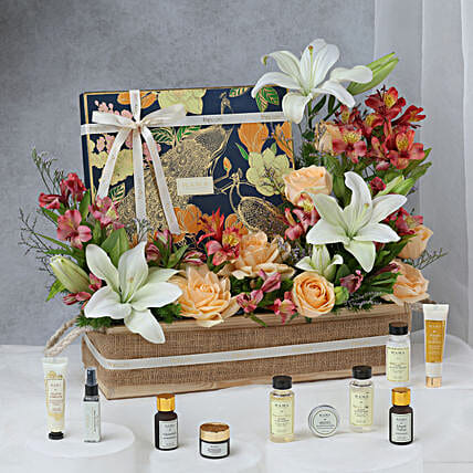 Golden Garden Vanity Blooms