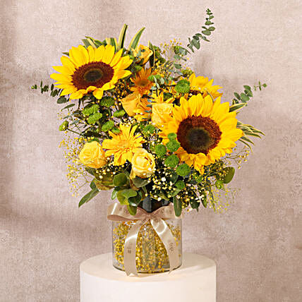 Radiant Sunflower Symphony