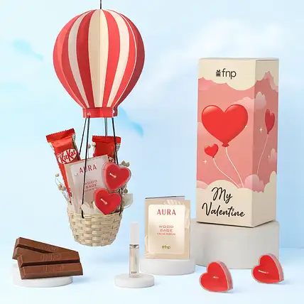 Valentines Hot Air Balloon Love Basket-picture-28