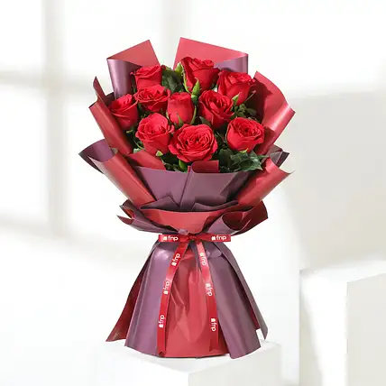 Valentines Deep Love Rose Boouquet-picture-40