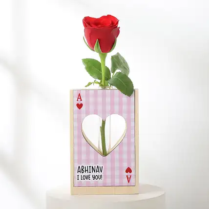 Personalised Love Note Rose Table Top-picture-32