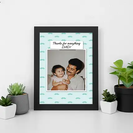 picture frames gift for papa on his birthday Buy Personalised Photo Frames for Father's Day Online FNP
