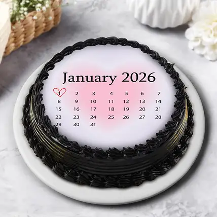 Personalised Eggless Chocolate Cake-picture-32