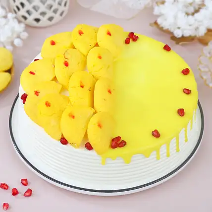 Rasmalai Flavourful Eggless Cream Cake-picture-22