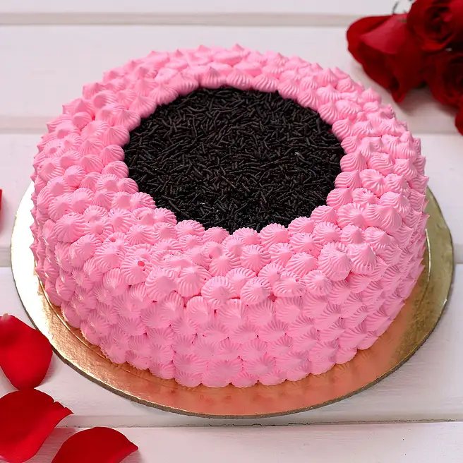 Amazing Pink Chocolate Cake 1.5 Kg