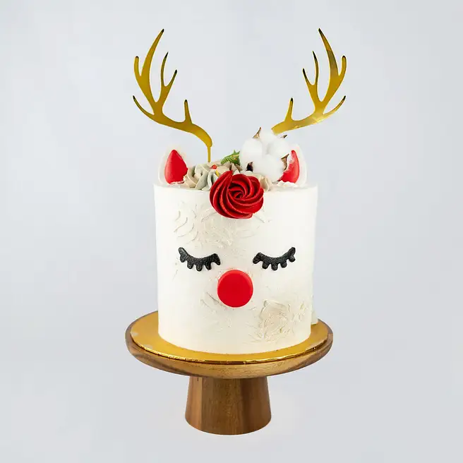 Tea Cakes Rudolph Rudolph Reindeer Cake malaysia | Gift Rudolph Reindeer Cake- FNP