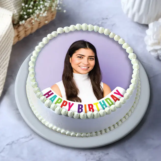 Birthday Pineapple Cake 1Kg