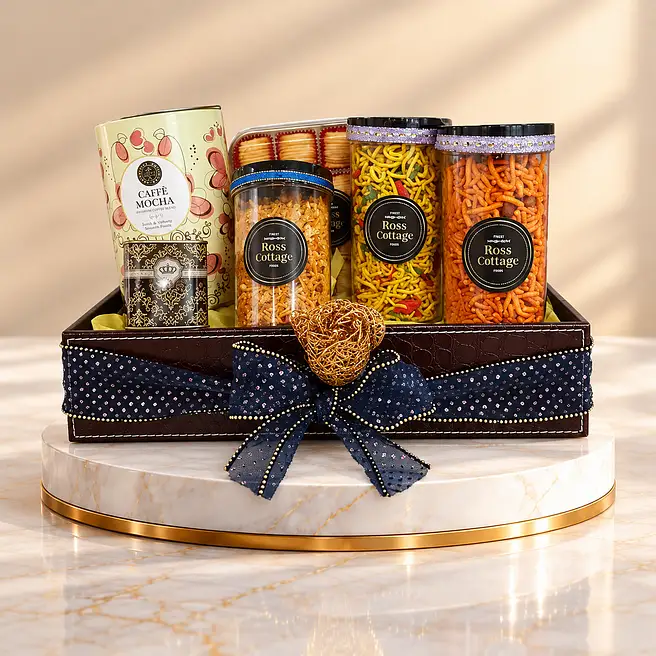 Mocha Coffee And Edibles For Diwali