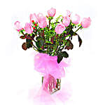 Beauty in Glass Vase