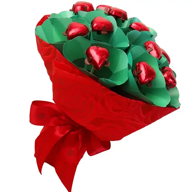 Red Chocolate Hearts
