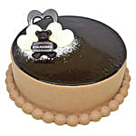 Mirror Glazed Chocolate Chiffon Cake